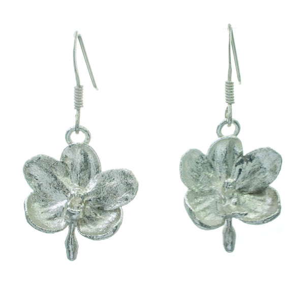 Ascocentrum Orchid Drop Earrings