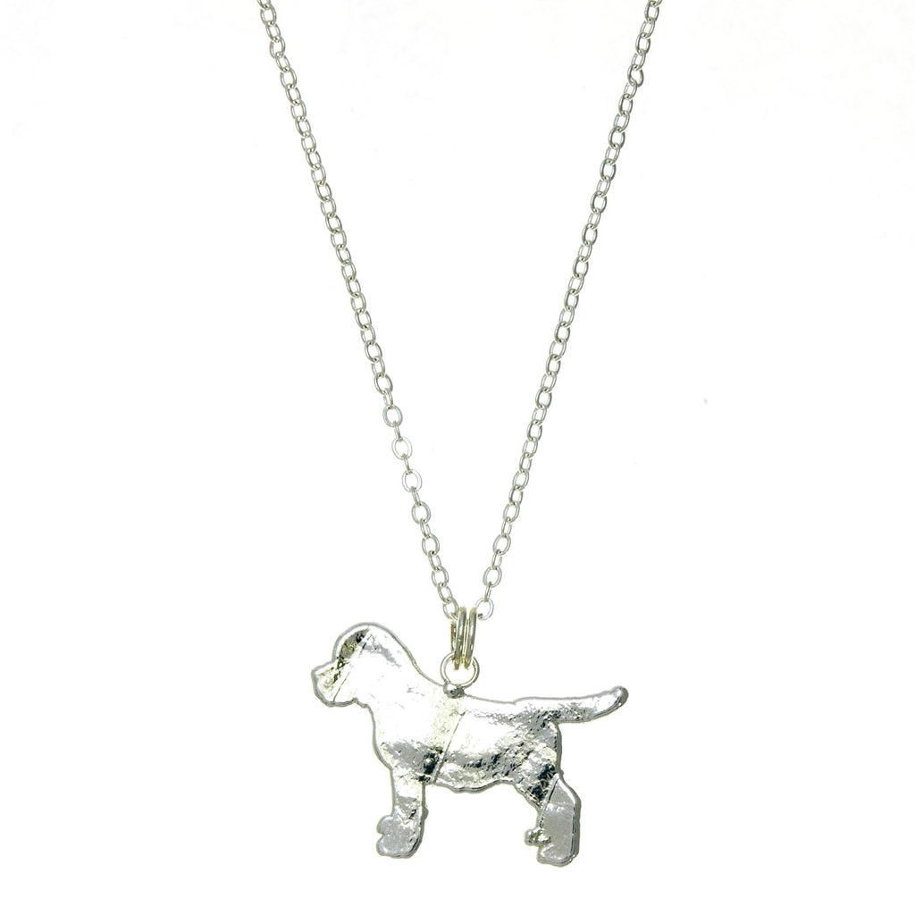 Silver Dog Pendant
