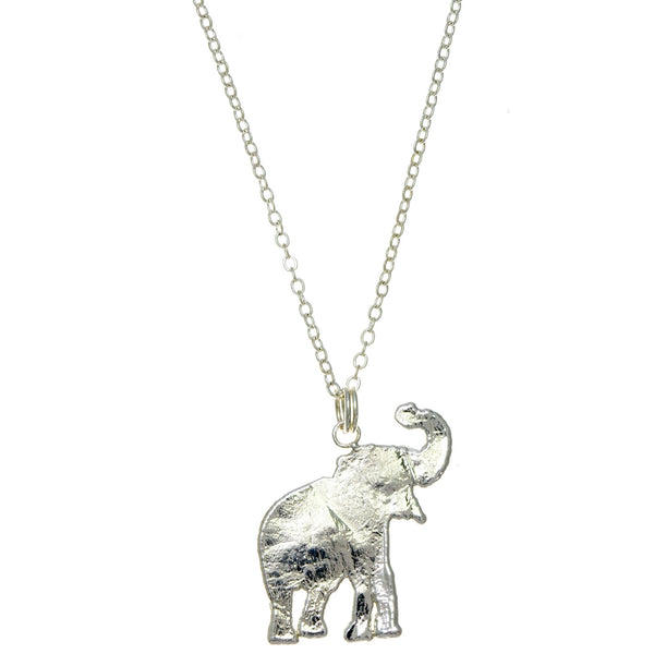 Silver Elephant Pendant