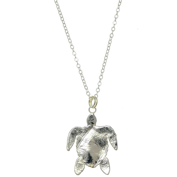 Silver Turtle Pendant